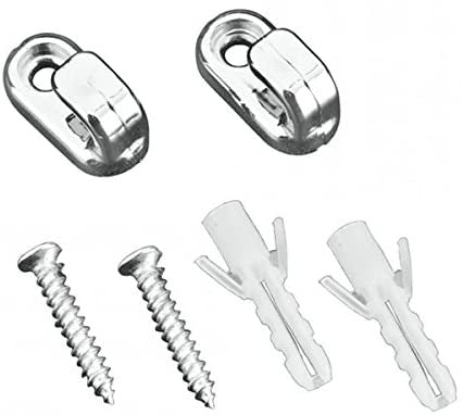 Gancio in plastica, Argento, 28 x 28 x 18 cm