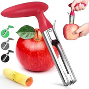 Pittatrice di mele in acciaio inossidabile - Strumento per rimuovere il core - Design innovativo ergonomico - Per uso domestico e cucina - Facile estensione
