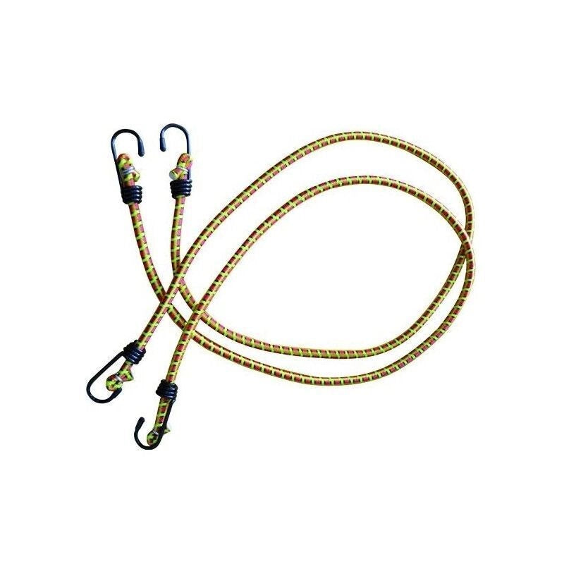 Vigor-Blinky Corde Elastiche Set 2 Pezzi Ganci Acciaio 8x1500mm