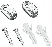 Gancio in plastica, Argento, 28 x 28 x 18 cm