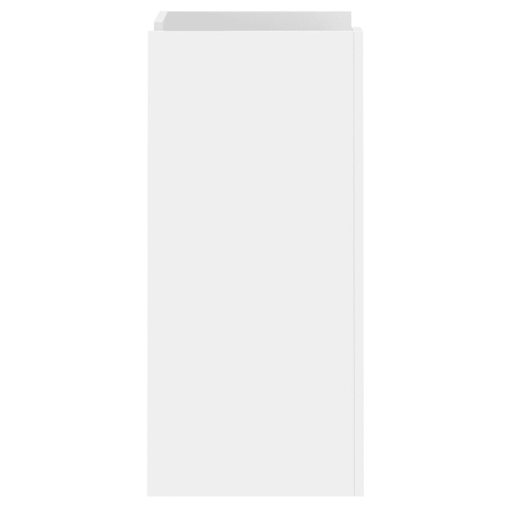 vidaXL Credenza Bianca 45x35x75 cm in Legno Multistrato