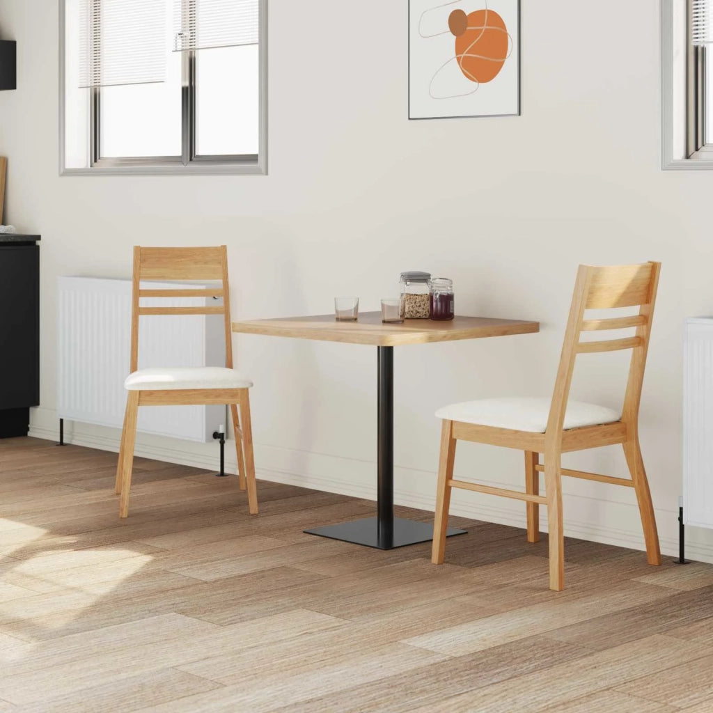 Sedie da pranzo 2 pcs Naturale 43 x 54 x 89 cm