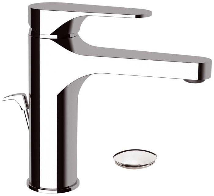 Miscelatore lavabo cromato remer con o senza scarico in ottone class line