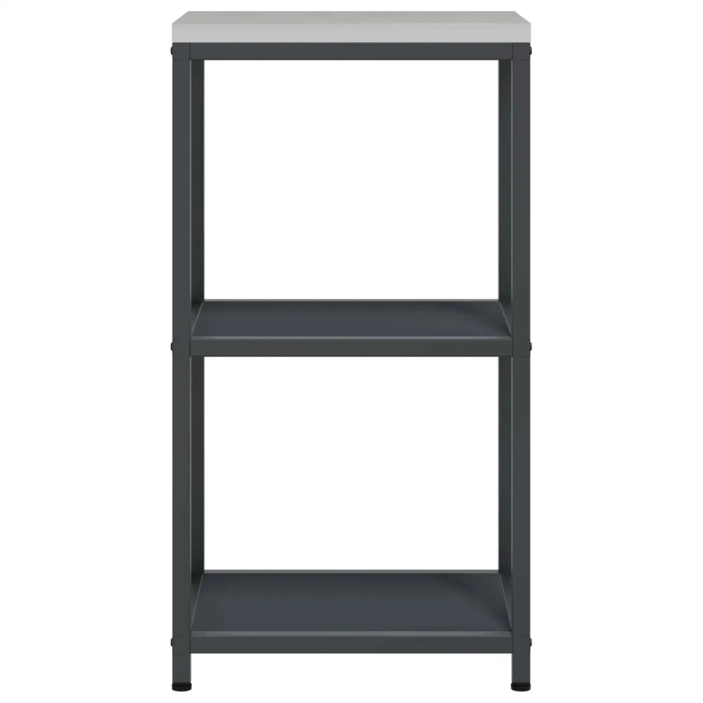 Stoccaggio in cucina Antracite 40 x 50 x 92 cm Acciaio 874970