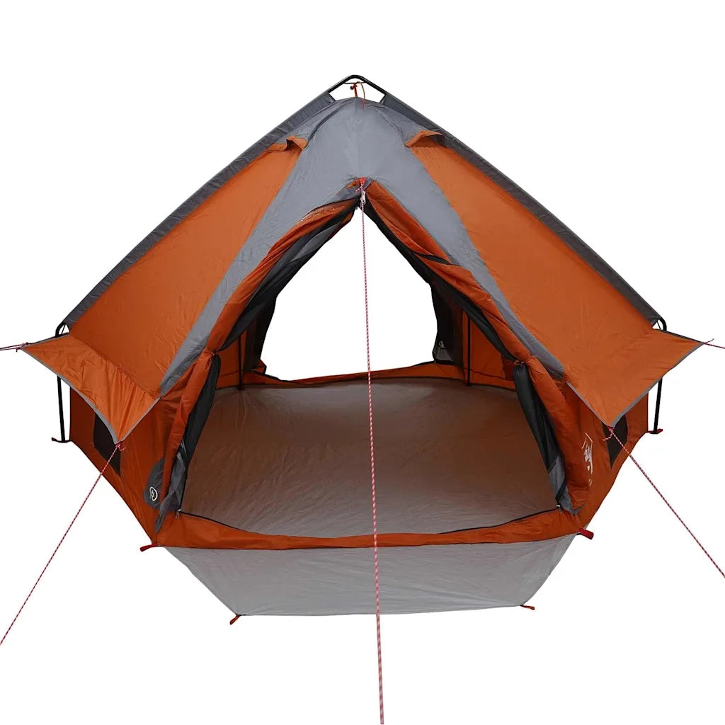 Tenda Teepee per 4 persone 4 persona Grigio e arancione 42004076