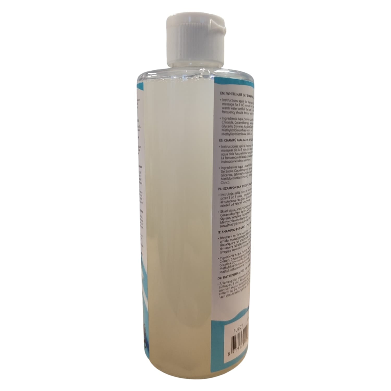 SHAMPOO PER GATTI A PELO CHIARO JASMINE 300 ML