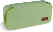Etui a Canvas per adulti con chiusura a righello Etui unisex Etui grande Organizzatore Etui per ragazzi Etui per ragazzi Etui per ragazzi Etui verde