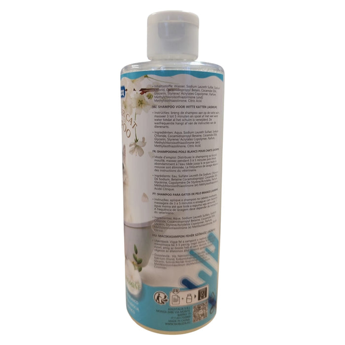 SHAMPOO PER GATTI A PELO CHIARO JASMINE 300 ML