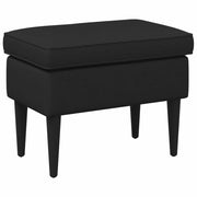 Poggiapiedi Nero 55 x 35 x 41 cm Tessuto 42029994