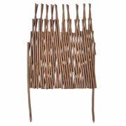 Recinzione a traliccio in salice 5 pz 170x37 cm 141620