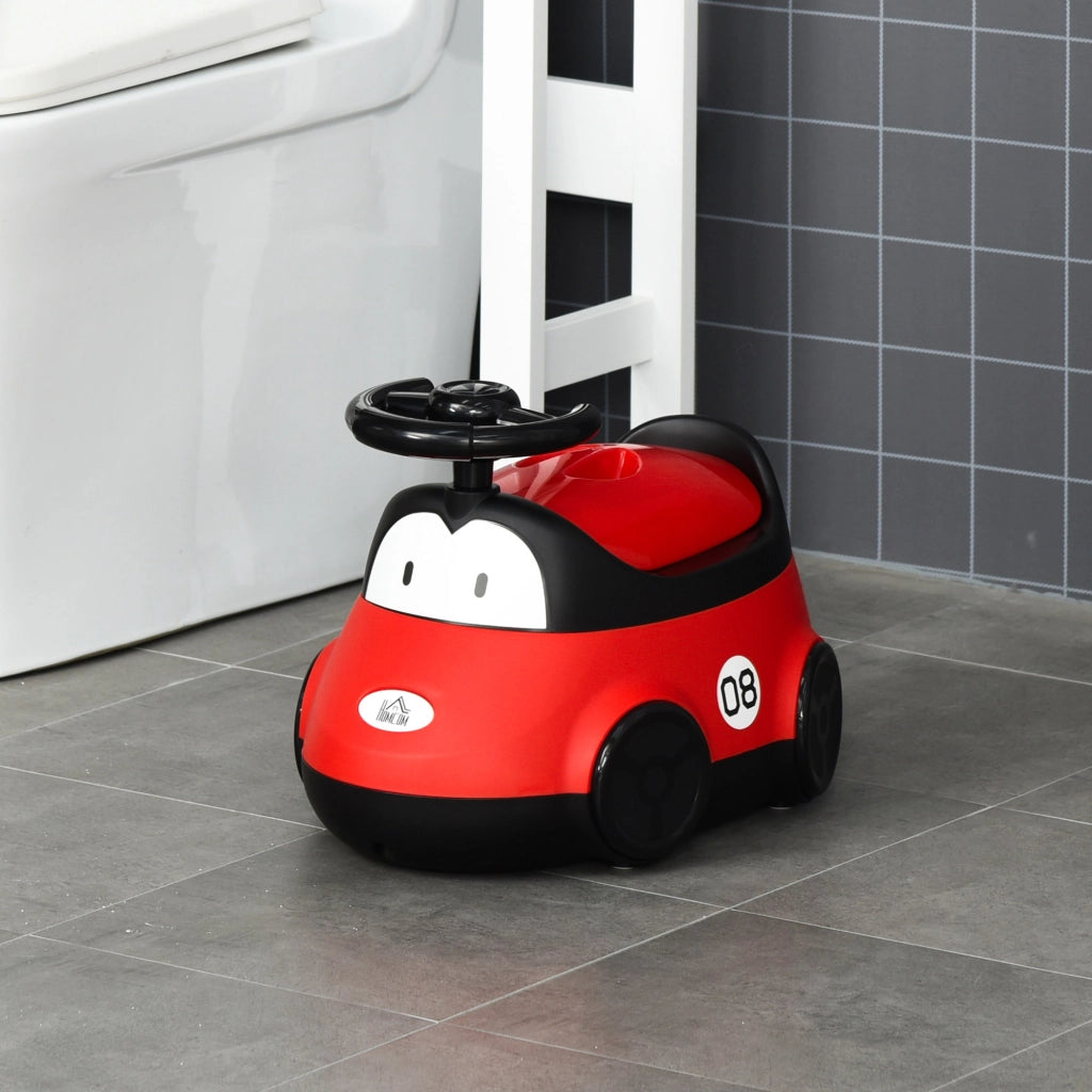 Orinalino per Bambini Forma Auto ¨C zephmum ¨C Rosso 40x27.5x29.1 cm