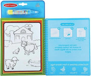 Taccuino di disegno con acqua magica rinnovabile per bambini (animale) - socialme-EU - giocattoli educativi