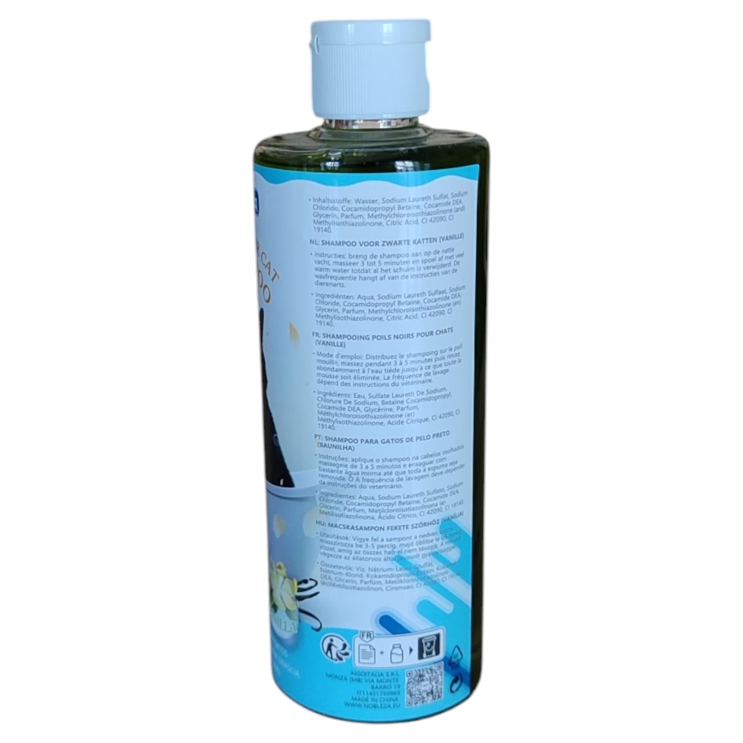 SHAMPOO PER GATTI A PELO SCURO VANIGLIA 300 ML