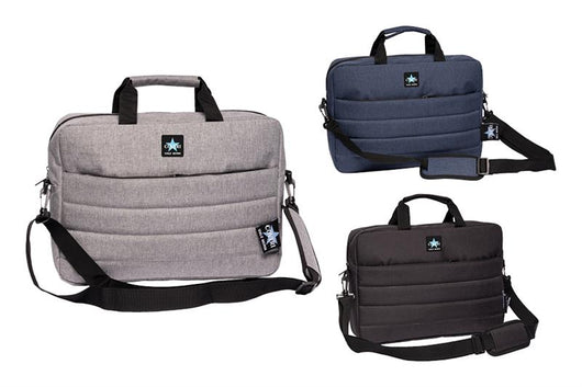 COVERI PORTA COMPUTER MODELLO PARIGI 40X29HX8 CM ROBUSTA CON MANIGLIE E TRACOLLA COLORI ASSORTITI DA VIAGGIO