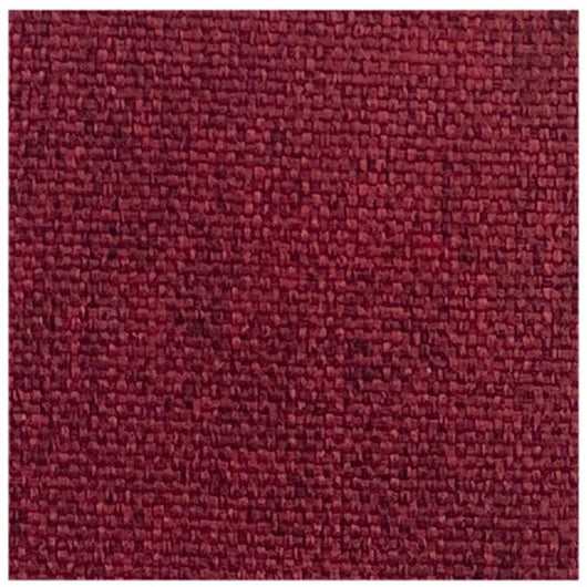 SET 2 CUSCINI DA SEDUTA COLORE ROSSO 38X38X8 CM IMBOTTITURA MORBIDA PROVVISTI DI LACCI LAVABILI A 30°