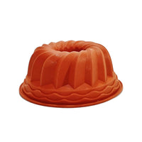 STAMPO IN SILICONE A FORMA ONDULATA DIAMETRO 23 CM ALTEZZA 10 CM PER DOLCI PER PASTICCERIA