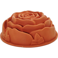 STAMPO IN SILICONE A FORMA DI ROSA DIAMETRO 23 CM ALTEZZA 9 CM PER DOLCI PER PASTICCERIA