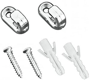 Gancio in plastica, Argento, 28 x 28 x 18 cm