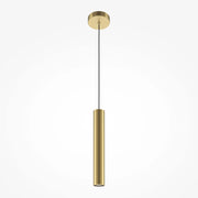Maytoni lampada a sospensione moderna Pro Focus 1 luce GU10 oro alluminio