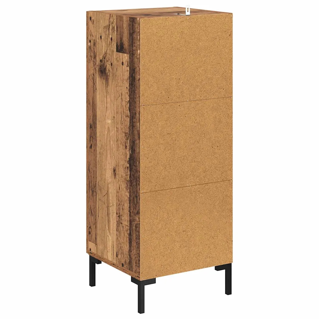Credenza | Madia | Buffet da pranzo | Armadio da pranzo Olden Legno vecchio 34,5 x 34 x 90 cm