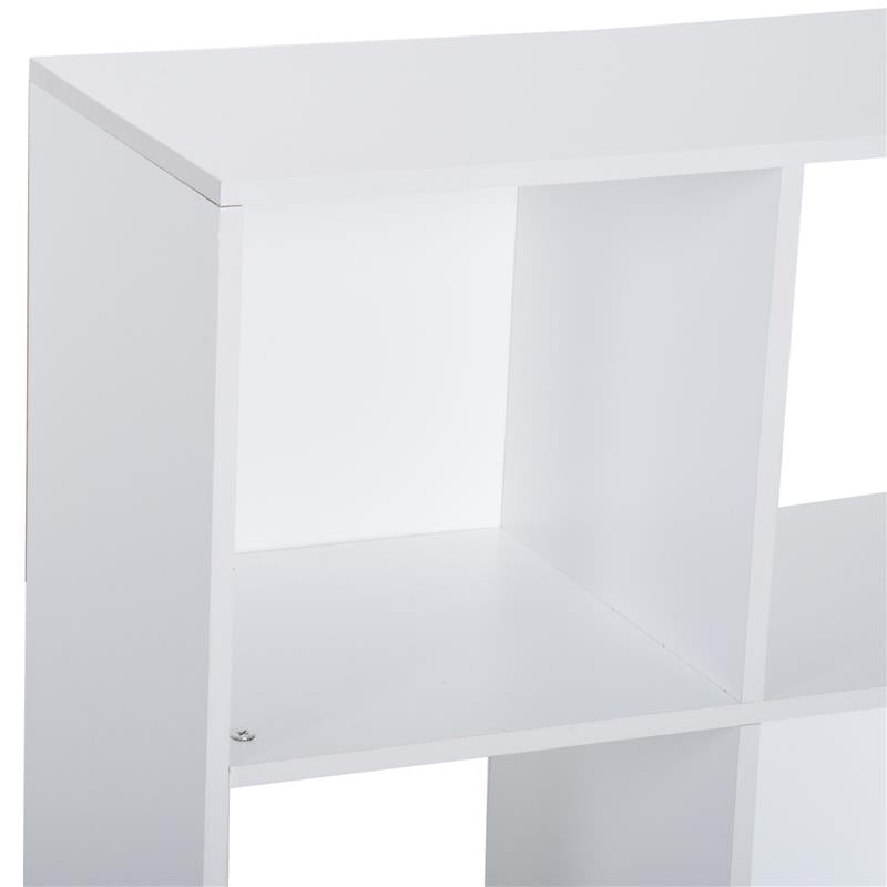 LIBRERIA 9 SCOMPARTI A CUBO 91.5X29.5X91.5CM BIANCA