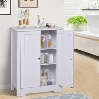 MOBILETTO DA BAGNO DUE ANTE 60 X 30 X 80 CM BIANCO