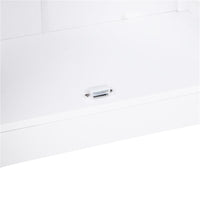 MOBILETTO DA BAGNO DUE ANTE 60 X 30 X 80 CM BIANCO