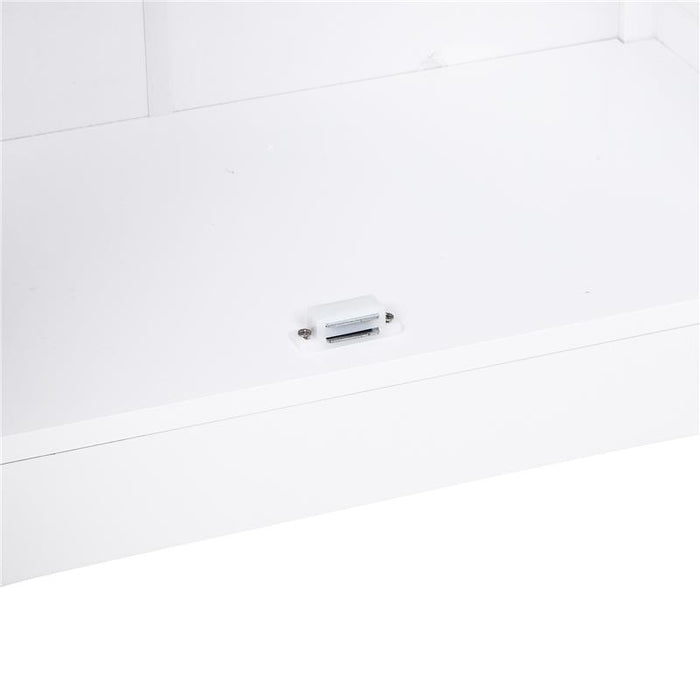 MOBILETTO DA BAGNO DUE ANTE 60 X 30 X 80 CM BIANCO