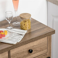 CREDENZA DA CUCINA IN STILE INDUSTRIALE DISPENSA VINTAGE