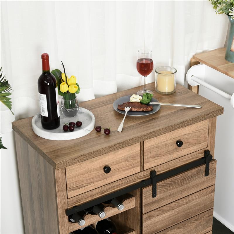 CREDENZA DA CUCINA IN STILE INDUSTRIALE DISPENSA VINTAGE