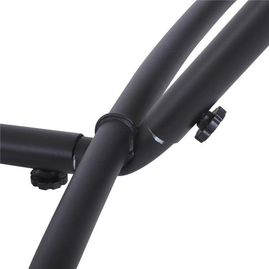 SUPPORTO STRUTTURA PORTANTE PER AMACA MAX 150 KG 280 X 120 X 110 CM NERO