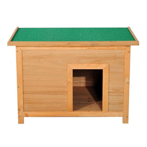 CUCCIA PER CANI IMPERMEABILE DA ESTERNO IN LEGNO DI ABETE 85X58X58CM