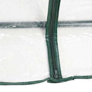 SERRA DA GIARDINO A TUNNEL CON COPERTURA IN PVC 250 X 200 X 200 CM TRASPARENTE