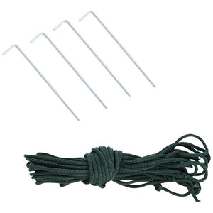 SERRA DA GIARDINO A TUNNEL CON COPERTURA IN PVC 250 X 200 X 200 CM TRASPARENTE