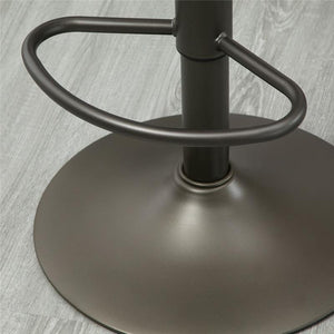 SET 2 SGABELLI GIREVOLI CON ALTEZZA REGOLABILE 35X36X64-85CM MARRONE