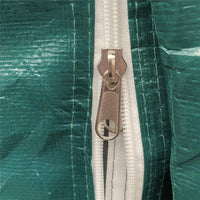 TENDONE GARAGE PER AUTO MOTO E ATTREZZI IN METALLO E TESSUTO PE 240X200X202CM