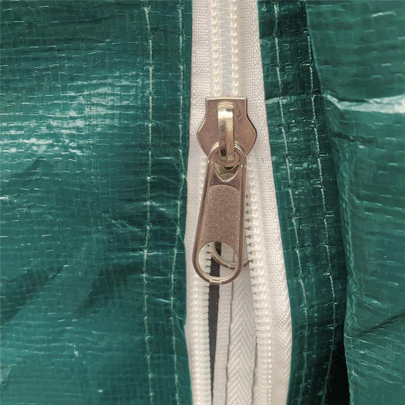 TENDONE GARAGE PER AUTO MOTO E ATTREZZI IN METALLO E TESSUTO PE 240X200X202CM