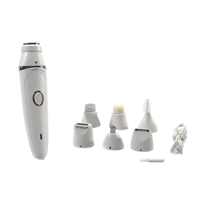 SET 7 IN 1 IN PLASTICA RICARICA VELOCE BATTERIA AL LITIO COLORE BIANCO 15HX10 CM OKX