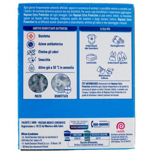 NAPISAN ADDITIVO POLVERE DISINFETTANTE BATTERICIDA 500 GR