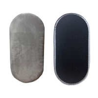 POUF CONTENITORE CASSAPANCA CON RILIEVO E PIANO DI APPOGGIO VELLUTATO 40X40X80H CM OKX