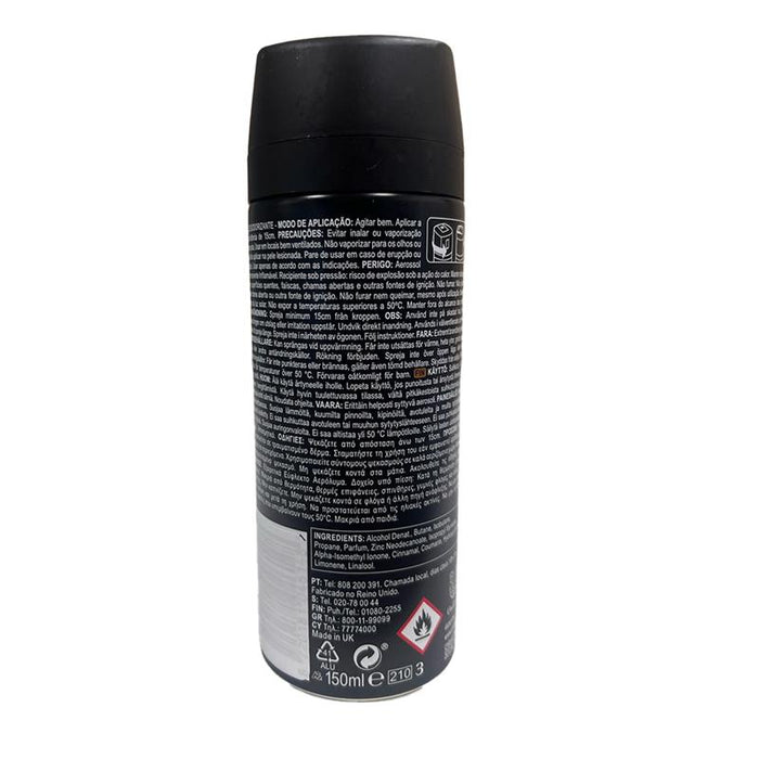 AXE DEODORANTE SPRAY LEATHER AND COOKIES 48H DI FRESCHEZZA 150 ML