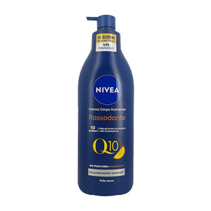 NIVEA CREMA CORPO NUTRIENTE RASSODANTE PELLE PIÙ TONICA ED ELASTICA 48H DI IDRATAZIONE CON Q10+VITAMINA C PER PELLE SECCA 400 ML