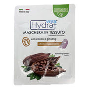 HYDRA VIVA MASCHERA IN TESSUTO TRATTAMENTO MONODOSE CON CACAO E GINSENG EFFETTO RIGENERANTE DERMATOLOGICAMENTE TESTATO