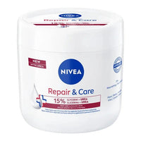 NIVEA CREMA VISO CORPO MANI REPAIR AND CARE PER PELLE MOLTO SECCA E RUVIDA CON UREA 15% DI GLICERINA 400ML