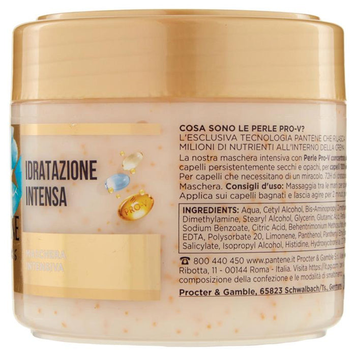PANTENE PRO.V MIRACLES MASCHERA INTENSIVA PER CAPELLI 100% PIÙ MORBIDI E IDRATATI IN PROFONDITÀ 300 ML