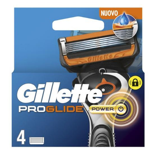 GILLETTE PROGLIDE LAME ULTRA AFFILATE STABILIZZAZIONE E LUBRIFICAZIONE EVERGLIDE RIFINITORE DI PRECISIONE MICROALETTE DI PROTEZIONE 5 LAME