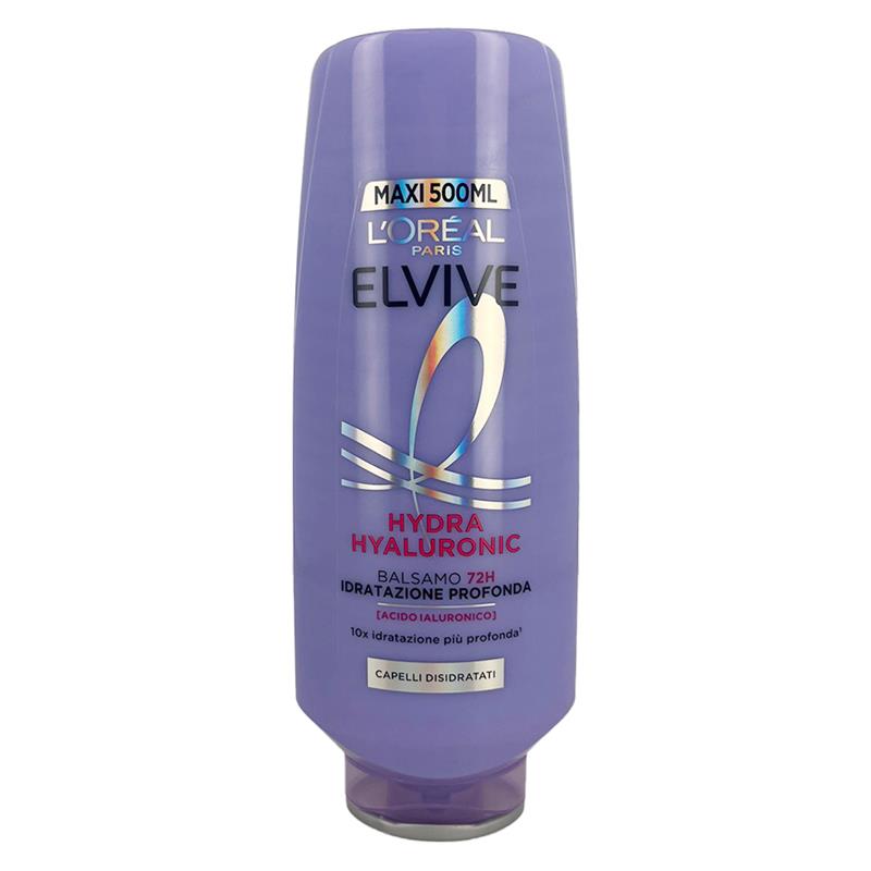 L'ORÉAL PARIS ELVIVE SHAMPOO HYDRA HYALURONIC 72H IDRATAZIONE PROFONDA CON ACIDO IALURONICO PER CAPELLI DISIDRATATI 500 ML
