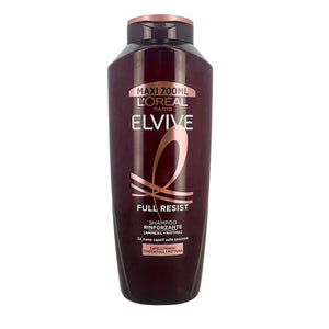 L'OREAL PARIS ELVIVE FULL RESIST HAMPOO RINFORZANTE MENO CAPELLI SULLA SPAZZOLA CON AMINEXIL E BIOTINA PER CAPELLI FRAGILI TENDENTI ALLA ROTTURA 700 ML