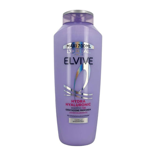 L'ORÉAL PARIS ELVIVE SHAMPOO HYDRA HYALURONIC IDRATAZIONE PROFONDA CON ACIDO IALURONICO PER CAPELLI DISIDRATATI 700 ML