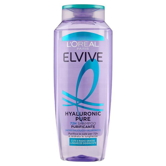 L'ORÉAL PARIS ELVIVE SHAMPOO PURIFICANTE HYALURONIC PURE ML 700